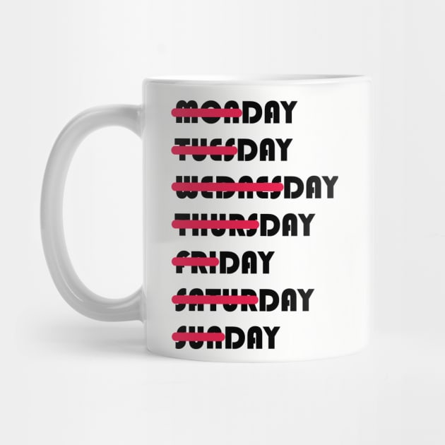 DAYS OF THE WEEK by NikGenArtGroup